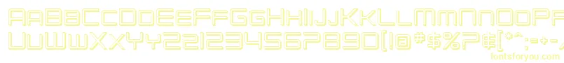 SfChromium24Sc-Schriftart – Gelbe Schriften