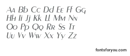 MontereyflfItalic-fontti