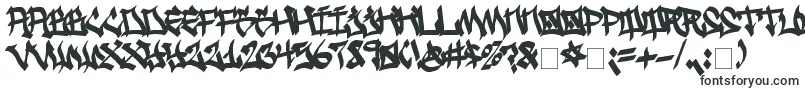 Шрифт GhettoStreetz – шрифты для Corel Draw