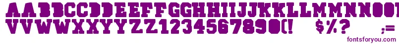 78skate Font – Purple Fonts on White Background