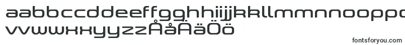 Шрифт ASpaceRegularDemo – шведские шрифты