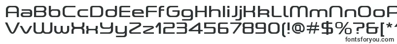 Czcionka ASpaceRegularDemo – rosta typografia