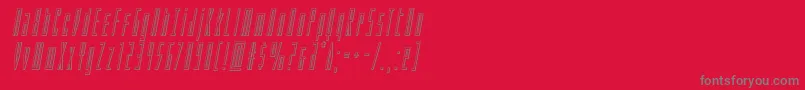 Подробнее о шрифте Phantaconoutital Шрифт Phantaconoutital – серые шрифты на красном фоне