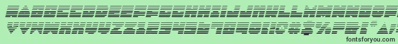 Lobotommygi Font – Black Fonts on Green Background