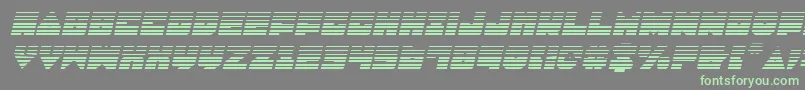 Lobotommygi Font – Green Fonts on Gray Background