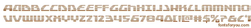 Шрифт Globaldynamicsgrad – коричневые шрифты на белом фоне