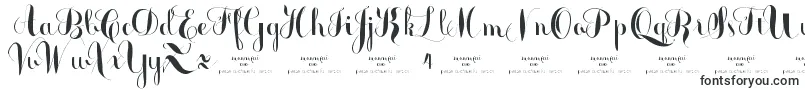 Шрифт MonmicaDemo – OTF шрифты