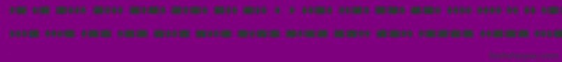 Шрифт RadiosinmotionhardRegular – чёрные шрифты на фиолетовом фоне