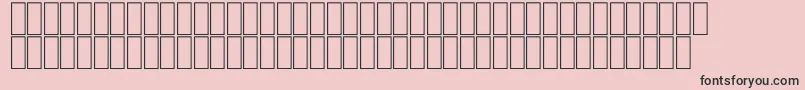 FsIndia-Schriftart – Schwarze Schriften auf rosa Hintergrund