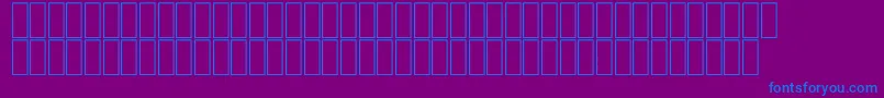 Weitere Informationen zur FsIndia-Schriftart FsIndia-Schriftart – Blaue Schriften auf violettem Hintergrund