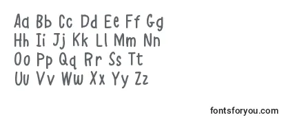 K26alphacasual Font
