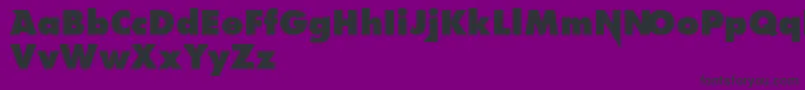 Linkinpark-fontti – mustat fontit violetilla taustalla