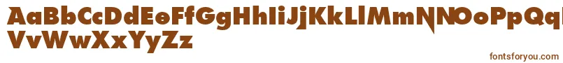 Шрифт Linkinpark – коричневые шрифты на белом фоне