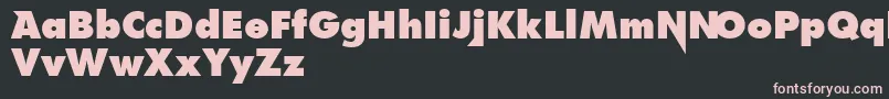 Linkinpark Font – Pink Fonts on Black Background