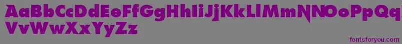 Linkinpark Font – Purple Fonts on Gray Background