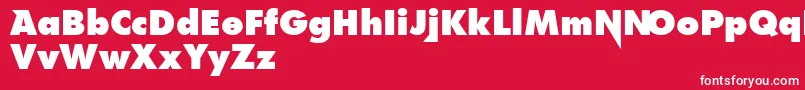 Linkinpark Font – White Fonts on Red Background