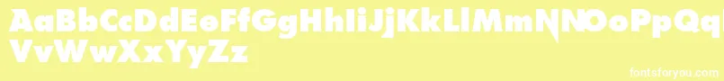 Linkinpark Font – White Fonts on Yellow Background