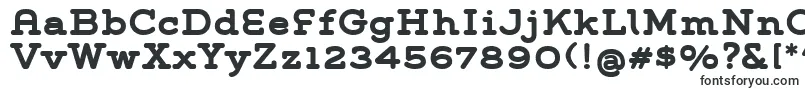 GroverSlabBold-fontti – Suositut fontit