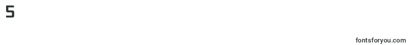 Sochi2014Medium Font – Fonts for Digit 5