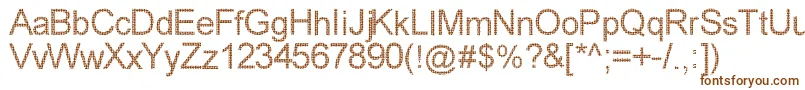 WovenBrickwork Font – Brown Fonts