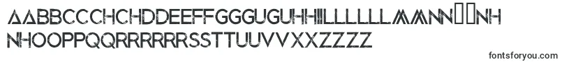 Шрифт BlackedoutRegular – галисийские шрифты