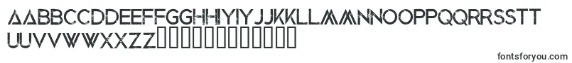 Шрифт BlackedoutRegular – фризские шрифты