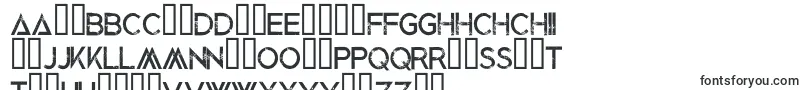 BlackedoutRegular Font – Czech Fonts