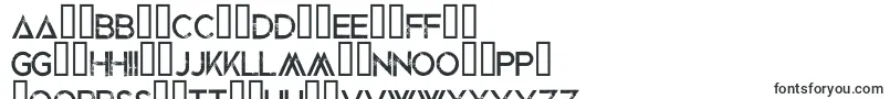 BlackedoutRegular-fontti – gaelilaiset fontit