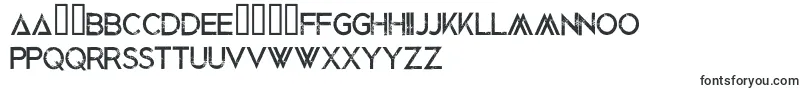 Шрифт BlackedoutRegular – македонские шрифты