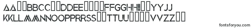 Шрифт BlackedoutRegular – литовские шрифты
