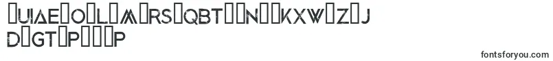 Шрифт BlackedoutRegular – амхарские шрифты