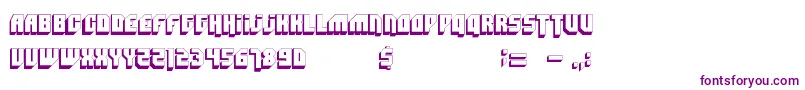 Badmofo-fontti – violetit fontit