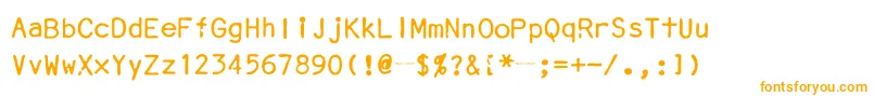SmithCoronaEc1100MiniGothic Font – Orange Fonts