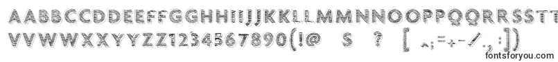 VtksChalk79-Schriftart – Schriftarten, die mit V beginnen