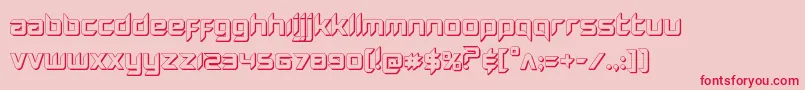 More about Hollowpoint3D Font Hollowpoint3D Font – Red Fonts on Pink Background