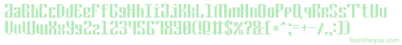 CyrillicPixel7 Font – Green Fonts