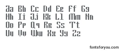 CyrillicPixel7-fontti