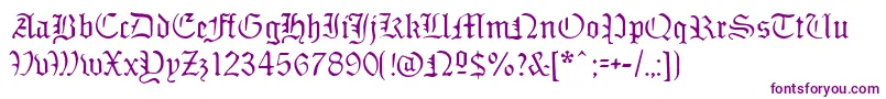 Sabbathblackregular Font – Purple Fonts