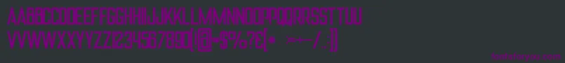 Alterregularフォントについての詳細 フォントAlterregular – 黒い背景に紫のフォント