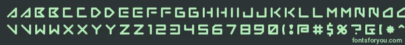 More about Insane Hours 2 Font Insane Hours 2 Font – Green Fonts on Black Background