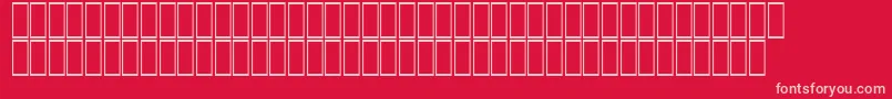 AcsTopazzExtraBold-Schriftart – Rosa Schriften auf rotem Hintergrund