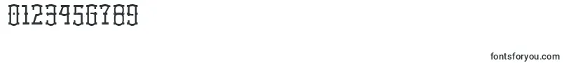 KorneuburgdisplayRegular Font – Fonts for Numbers and Digits