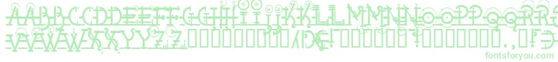 Snipple Font – Green Fonts on White Background