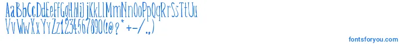Подробнее о шрифте BelisaPlumillaManual Шрифт BelisaPlumillaManual – синие шрифты на белом фоне
