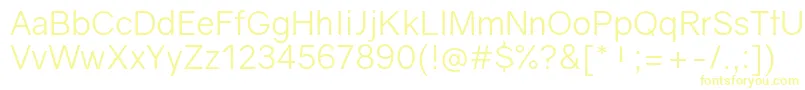 GravityBook Font – Yellow Fonts