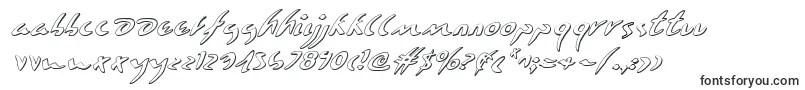 Eagleclaw3DItalic-fontti – Alkavat E:lla olevat fontit