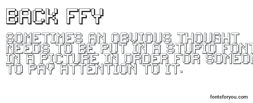 Back ffy-fontti