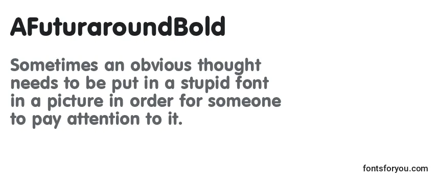 AFuturaroundBold-fontti