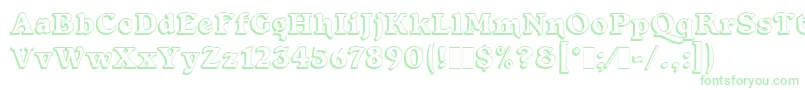 ForestShadedLetPlain.1.0 Font – Green Fonts