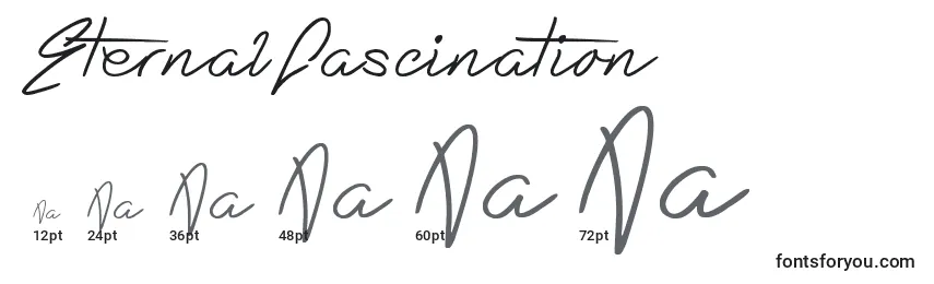 EternalFascination Font Sizes